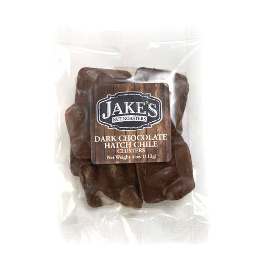 Jake's Dark Chocolate Hatch Chile Almond Clusters