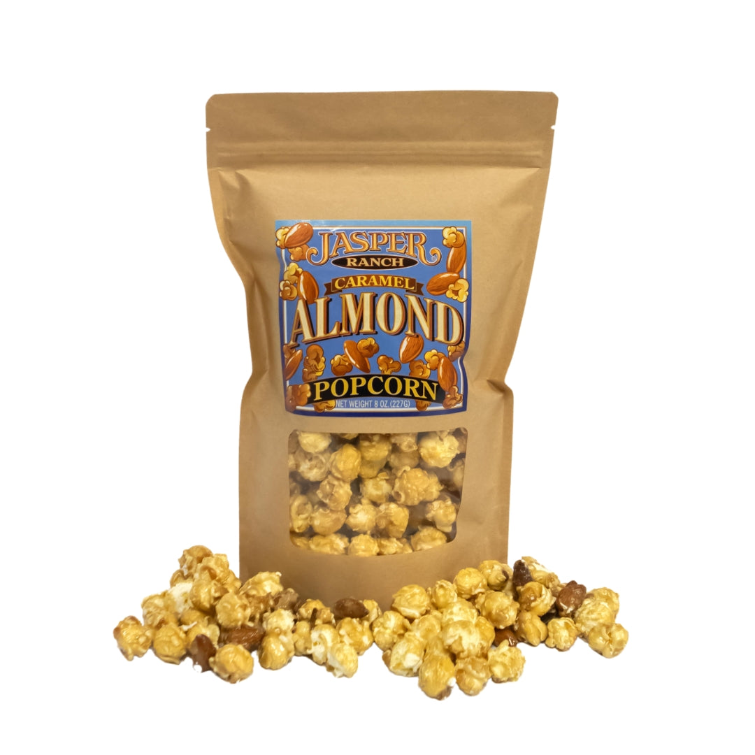 Caramel Almond Popcorn