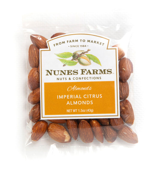 Imperial Citrus Almonds Snack Bags