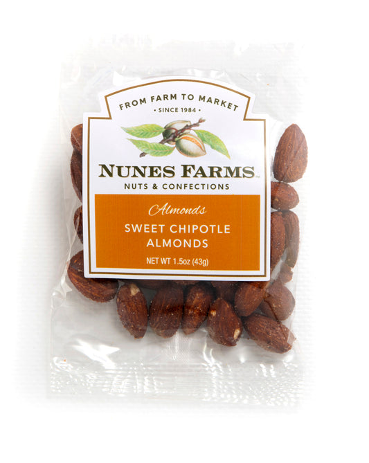 Sweet Chipotle Almonds - Snack Bags
