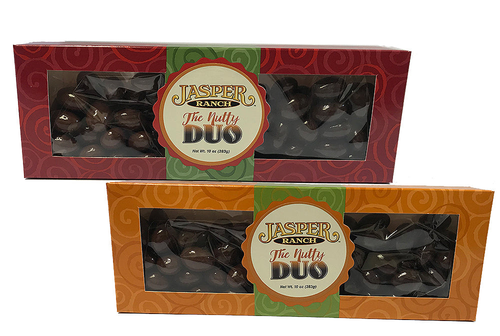 Nutty Duo, Milk & Dark Chocolate Almonds